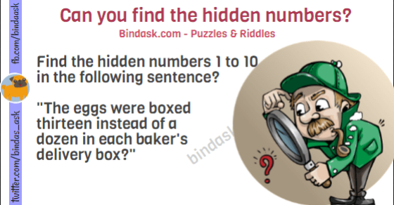 Can you find the hidden numbers?