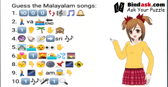 Guess the Malayalam songs