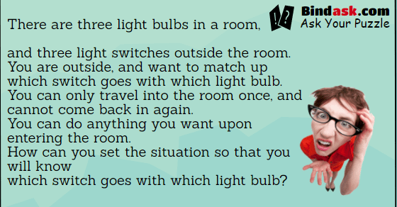 How will you know which switch goes with which light bulb?