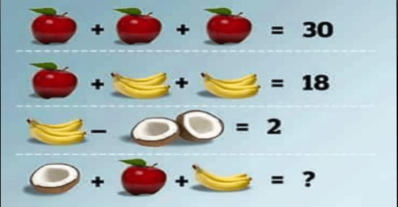 can you solve this math puzzle? 99% failed