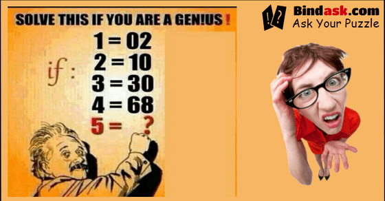 Solve this if you are a genius