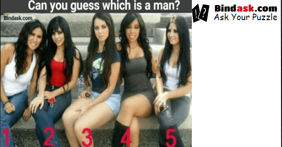 Can you guess which is a man?