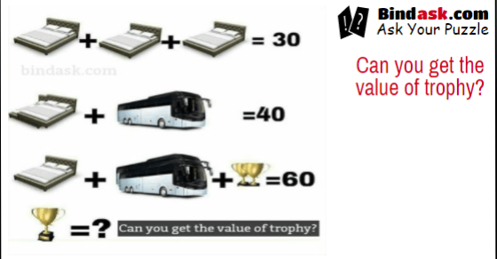 Can you get the value of trophy?